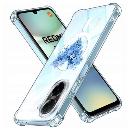 Husa Antisoc pentru Xiaomi Redmi A5 4G (Standard) - AirBag Magsafe, 4 Colțuri Ranforsate, w6 - Heart 
