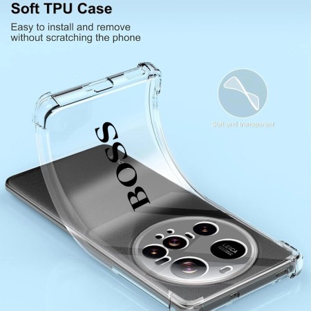 Husa Antisoc pentru Xiaomi 15 Ultra - AirBag TPU, Colțuri Ranforsate - Boss 