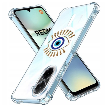 Husa Antisoc pentru Xiaomi Redmi A5 4G (Standard) - AirBag Magsafe, 4 Colțuri Ranforsate - Evil Eye Sun