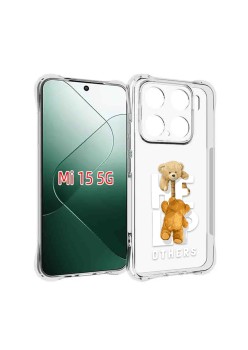 Husa Antisoc pentru Xiaomi 15 - AirBag TPU, Help Others - Transparent