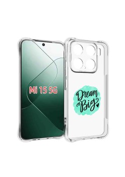 Husa Antisoc pentru Xiaomi 15, AirBag PRO, Clear, Dream Big