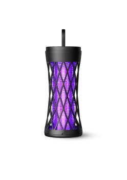 Lampa Anti-Insecte cu Lumină UV, Încărcare USB 5V/1A, Silentioasă, Acoperire 31-40 m², Negru