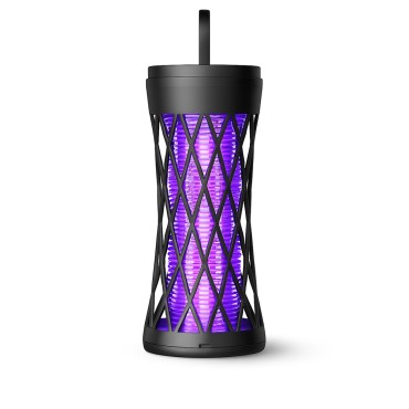 Lampa Anti-Insecte cu Lumină UV, Încărcare USB 5V/1A, Silentioasă, Acoperire 31-40 m², Negru