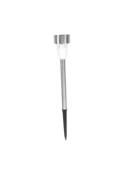 Lampă Solară LED pentru Grădină, Design Minimalist, Inox Rezistent, Iluminare Albă, 29 cm