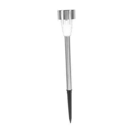 Lampă Solară LED pentru Grădină, Design Minimalist, Inox Rezistent, Iluminare Albă, 29 cm