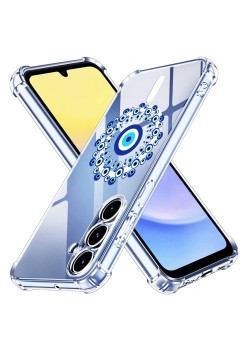 Husa Antisoc pentru Samsung Galaxy A16 - AirBag Magsafe, 4 Colțuri Ranforsate - Evil Eye