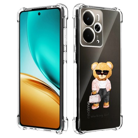 Husa Antisoc pentru Realme 14 / Realme 14T - AirBag TPU, Colțuri Ranforsate - Working Girl