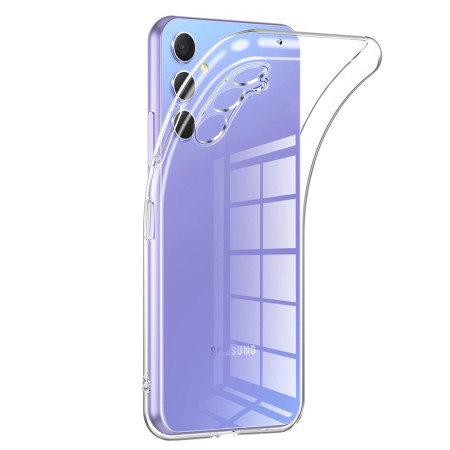 Husa Silicon compatibila Samsung Galaxy A35 5G, Pastreaza Originalitatea, Transparent 