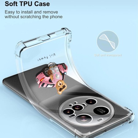 Husa Antisoc pentru Xiaomi 15 Ultra - AirBag TPU, Colțuri Ranforsate - Girl Power