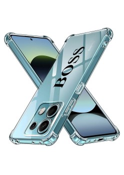 Husa Antisoc pentru Xiaomi Redmi Note 14S - AirBag TPU, Colțuri Ranforsate - Boss 