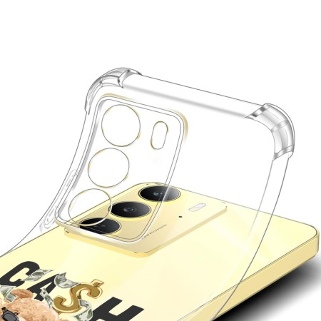 Husa Antisoc pentru Realme 14x - AirBag TPU, Colțuri Ranforsate - Risk Taker 