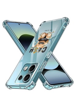 Husa Antisoc pentru Xiaomi Redmi Note 14S - AirBag TPU, Colțuri Ranforsate - Cash is King