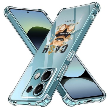 Husa Antisoc pentru Xiaomi Redmi Note 14S - AirBag TPU, Colțuri Ranforsate - Cash is King