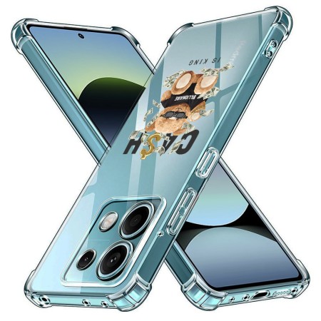 Husa Antisoc pentru Xiaomi Redmi Note 14S - AirBag TPU, Colțuri Ranforsate - Cash is King