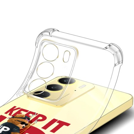 Husa Antisoc pentru Realme 14x - AirBag TPU, Colțuri Ranforsate - Keep It UP