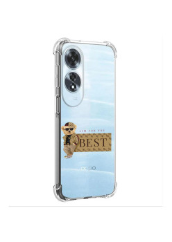 Husa Antisoc pentru Oppo A60, AirBag PRO, Transparent, Best