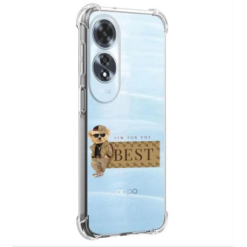 Husa Antisoc pentru Oppo A60, AirBag PRO, Transparent, Best