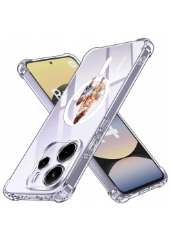 Husa Antisoc pentru Xiaomi Redmi Note 14 4G (Standard) - AirBag Magsafe, Colțuri Ranforsate - Mama si fica