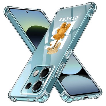 Husa Antisoc pentru Xiaomi Redmi Note 14S - AirBag TPU, Colțuri Ranforsate - Help Others