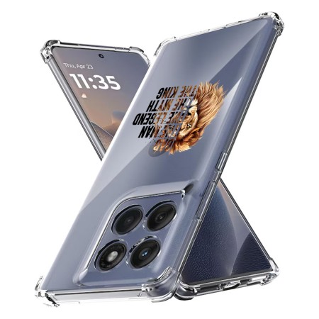 Husa Antisoc pentru Motorola Edge 60 / Edge 60 Fusion - AirBag TPU, Colțuri Ranforsate - The Man The Myth