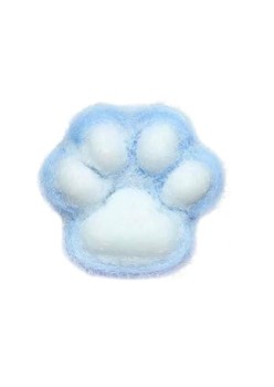 Jucărie Antistres Squishy cu Revenire Lenta, Model Labuță de Pisică, 12,5 cm x 10,5 cm, 220g, Albastru