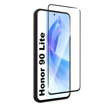 Folie sticla telefon compatibila Honor 90 Lite, Full Glue, 111D, Black