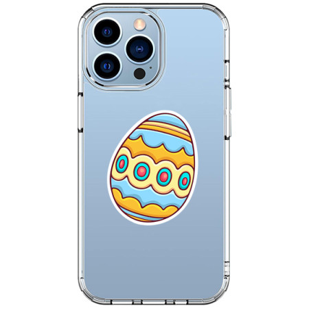 Husa personalizata Apple iPhone 15 Pro, Egg Galben