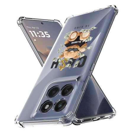 Husa Antisoc pentru Motorola Edge 60 / Edge 60 Fusion - AirBag TPU, Colțuri Ranforsate - Risk Taker 