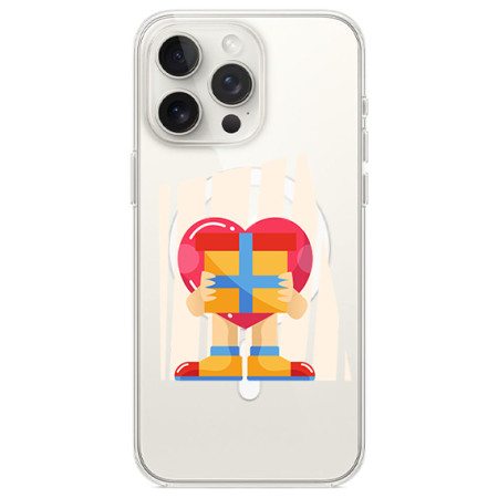 Husa personalizata Apple iPhone 14 Pro, MagSafe, Love Gift