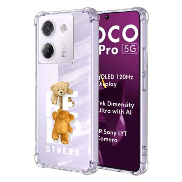Husa Antisoc pentru Xiaomi Poco M7 Pro 5G - AirBag TPU, Colțuri Ranforsate - Help Others
