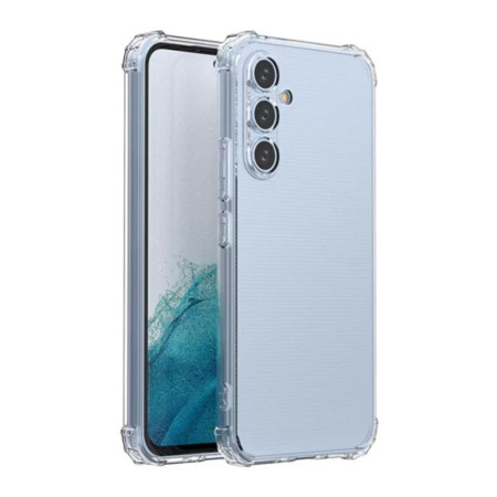 Husa Antisoc compatibila Samsung Galaxy A54 5G, High Tech, Silicon Slim, Transparent