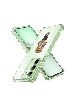 Husa Antisoc pentru Realme 14x - AirBag TPU, Colțuri Ranforsate- Selfie