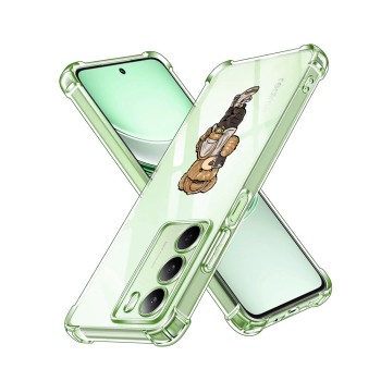 Husa Antisoc pentru Realme 14x - AirBag TPU, Colțuri Ranforsate- Selfie
