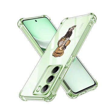 Husa Antisoc pentru Realme 14x - AirBag TPU, Colțuri Ranforsate- Selfie