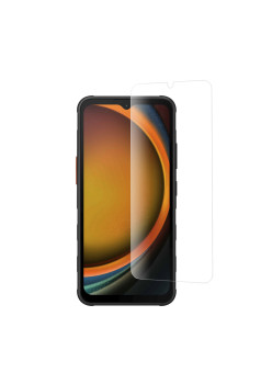 Folie de sticla compatibila Samsung Galaxy Xcover 7 9H, Case Friendly, Profesionala, Transparenta