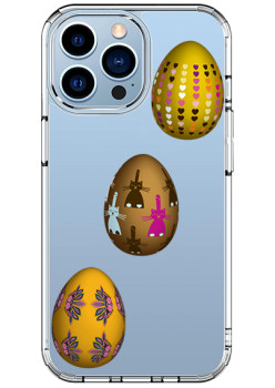 Husa personalizata Apple iPhone 15 Pro Max, Egg Gold 