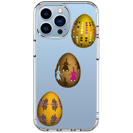 Husa personalizata Apple iPhone 15 Pro, Egg Gold 