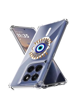 Husa Antisoc pentru Motorola Edge 60 / Edge 60 Fusion - AirBag Magsafe, 4 Colțuri Ranforsate - Evil Eye Sun