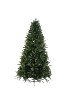 Brad Artificial 1038 ramuri Verde crud de Craciun, 1.8 m inaltime, Interior/ Exterior