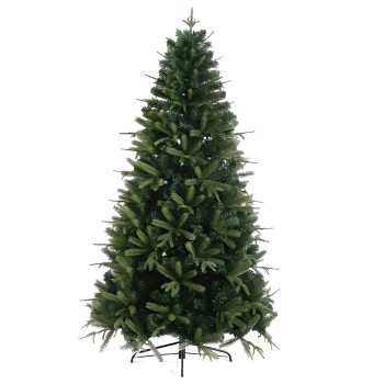 Brad Artificial 1038 ramuri Verde crud de Craciun, 1.8 m inaltime, Interior/ Exterior