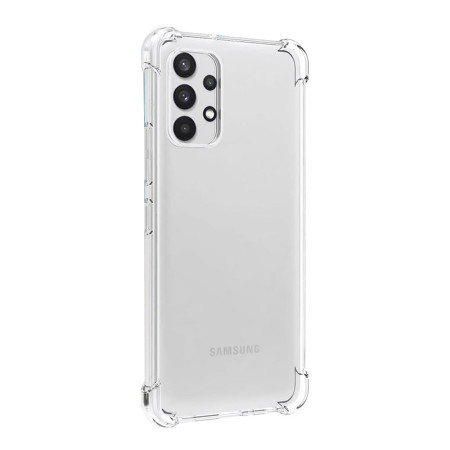 Husa Antisoc compatibila Samsung Galaxy A53 5G, High Tech, Silicon Slim, Transparent