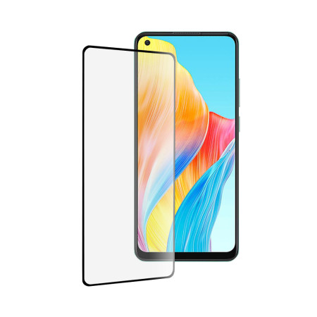 Folie sticla telefon compatibila Oppo A78 4G, Full Glue, 111D, Black