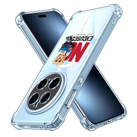 Husa Antisoc pentru Honor Magic7 Pro AirBag TPU, Colțuri Ranforsate - No Excuses