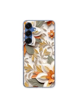 Husa pentru Samsung Galaxy S25, Atasare Magnetica, 3D Flower Medley 3