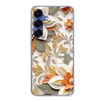 Husa pentru Samsung Galaxy S25, Atasare Magnetica, 3D Flower Medley 3