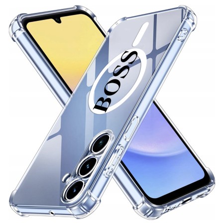 Husa Antisoc pentru Samsung Galaxy A15 - AirBag TPU, Colțuri Ranforsate - Boss 