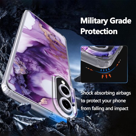 Husa magnetica compatibila MagSafe pentru Samsung Galaxy S25 Edge, LC65, protectie completa anti soc