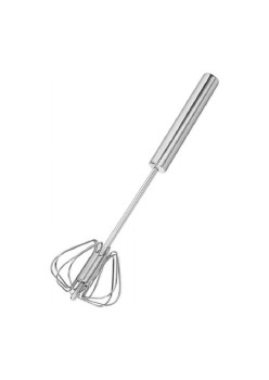 Mixer Manual de Bucatarie pentru Oua, Frisca si Aluat, Maner din Otel Inoxidabil, 27x7 cm