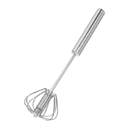 Mixer Manual de Bucatarie pentru Oua, Frisca si Aluat, Maner din Otel Inoxidabil, 27x7 cm