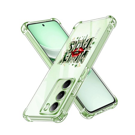 Husa Antisoc pentru Realme 14x - AirBag TPU, Colțuri Ranforsate - Money Talks 